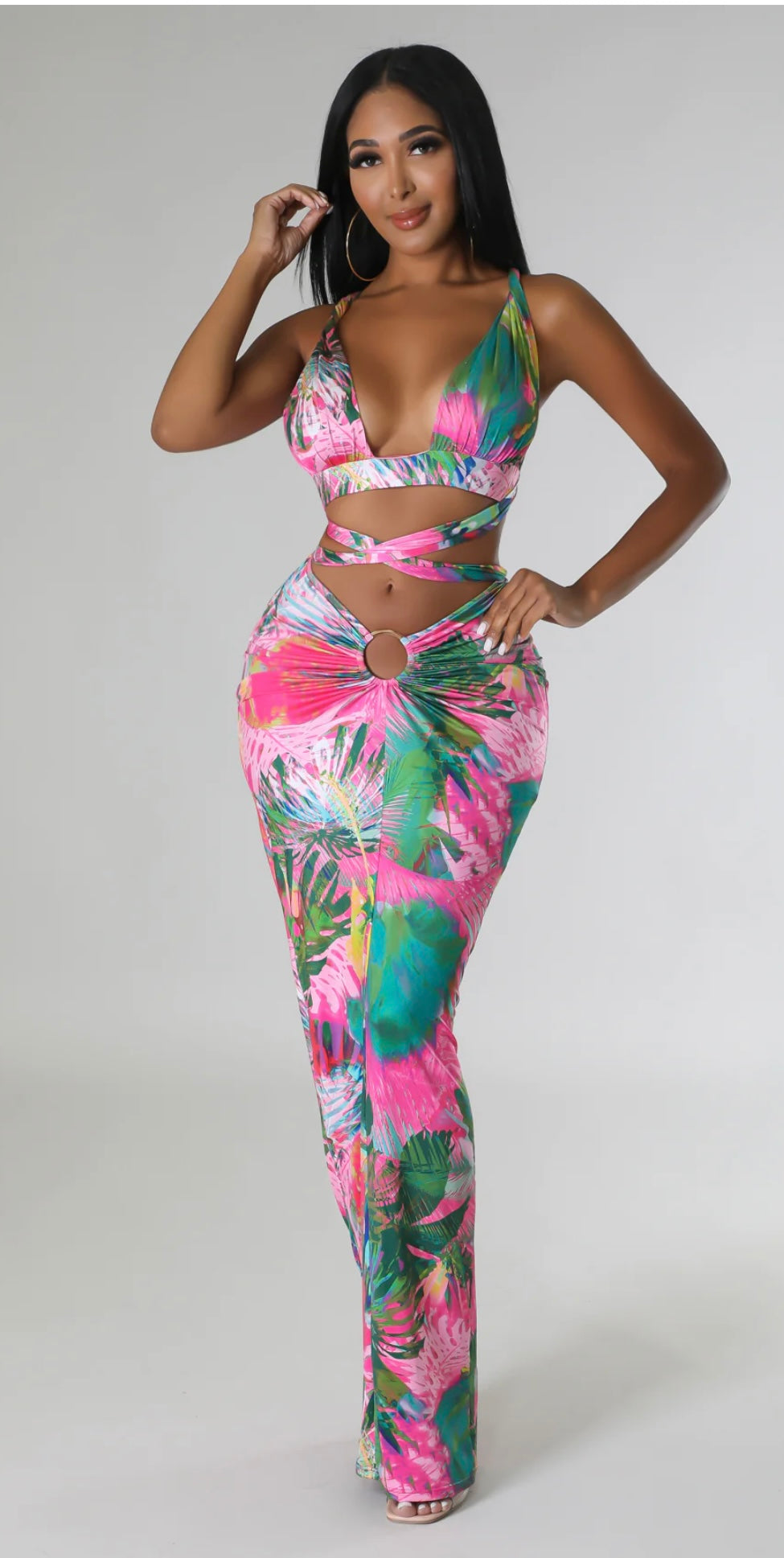 Hawaiian Paradise Skirt Set ๐๏ธโ๏ธ