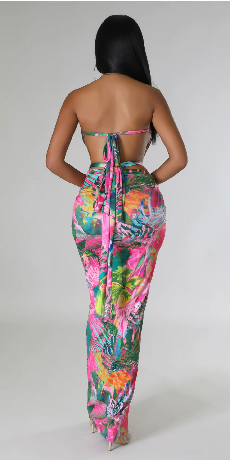 Hawaiian Paradise Skirt Set ๐๏ธโ๏ธ