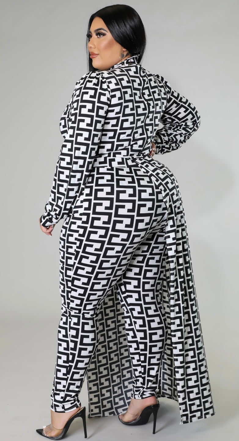 I’m Fabulous 2 Piece Multiprint Leggings Set.