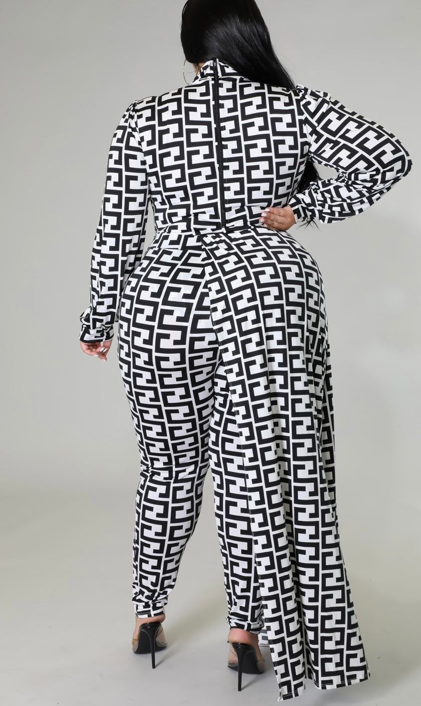 I’m Fabulous 2 Piece Multiprint Leggings Set.