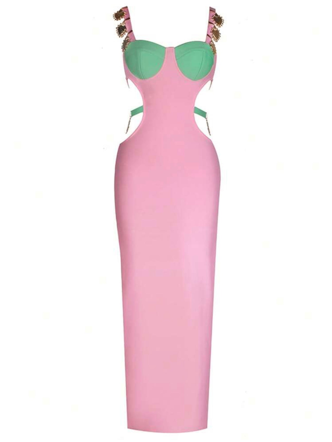 Cleopatra Color Block Maxi Dress๐๐ฃ๐ฅ