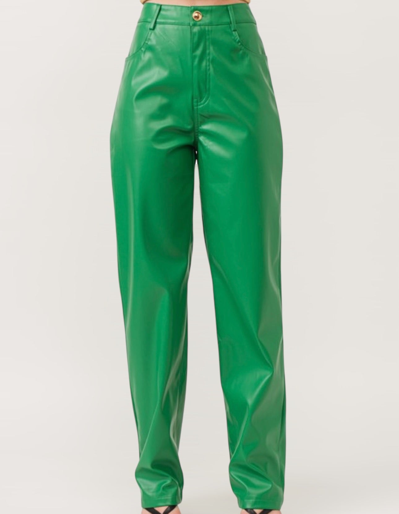 Salsa Leather Flare Pants👌