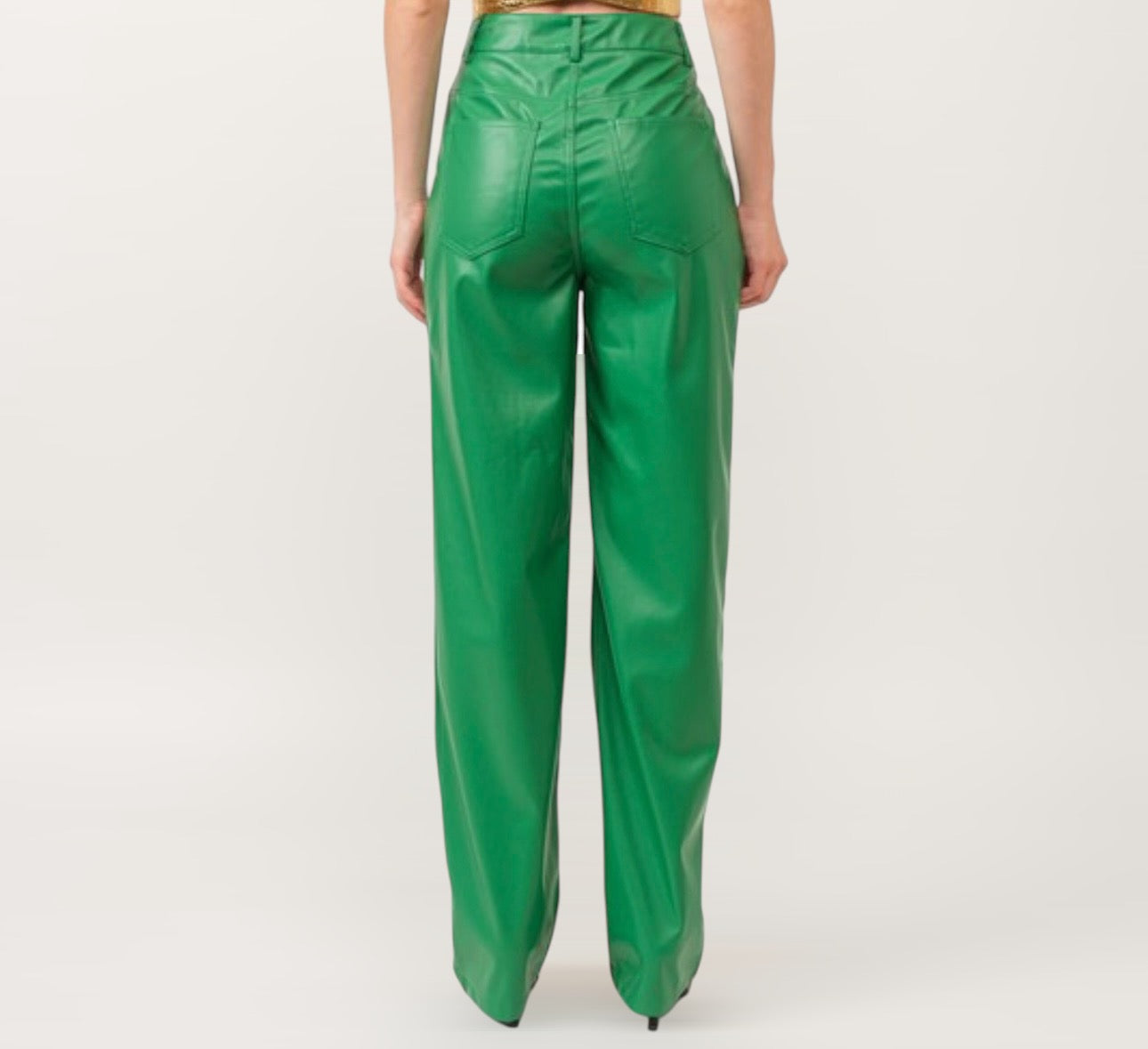 Salsa Leather Flare Pants👌