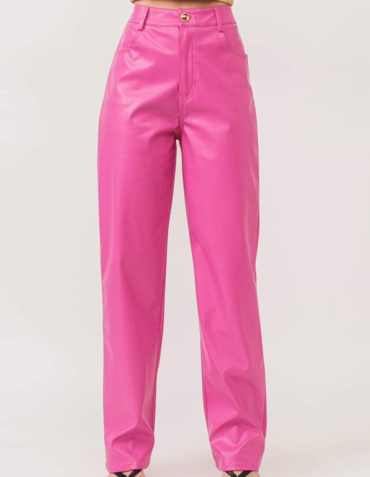 Salsa Leather Flare Pants 👌