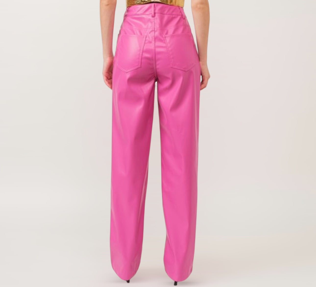 Salsa Leather Flare Pants 👌