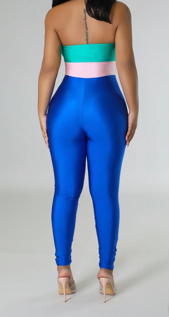 Sexy Azul Jumpsuit
