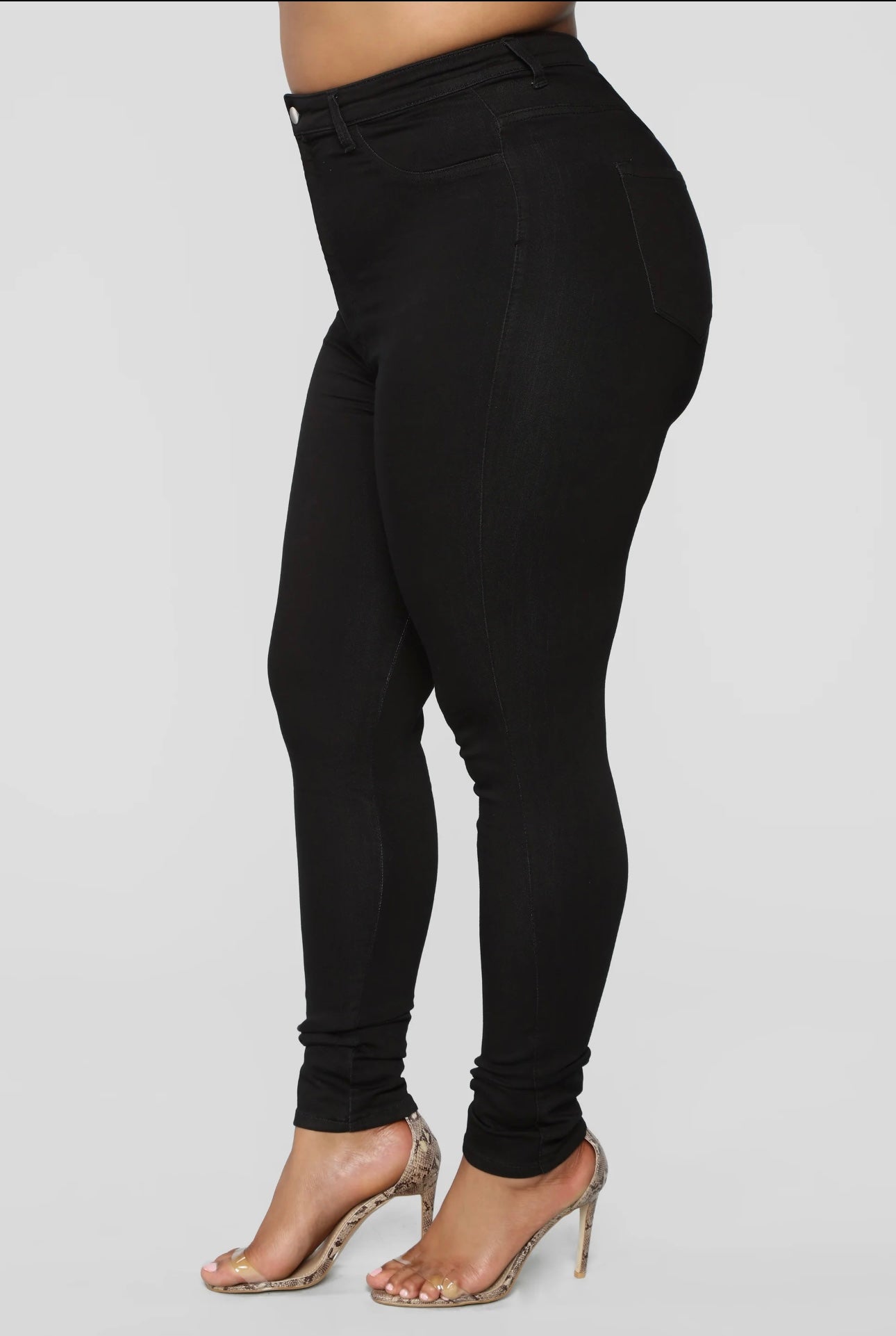 Black High Waisted Jeans